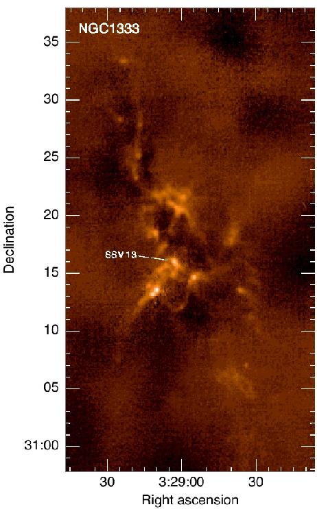 NGC1333 observed with SCUBA-2 at 850 micron