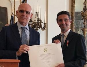  Knighthood for Roberto Maiolino