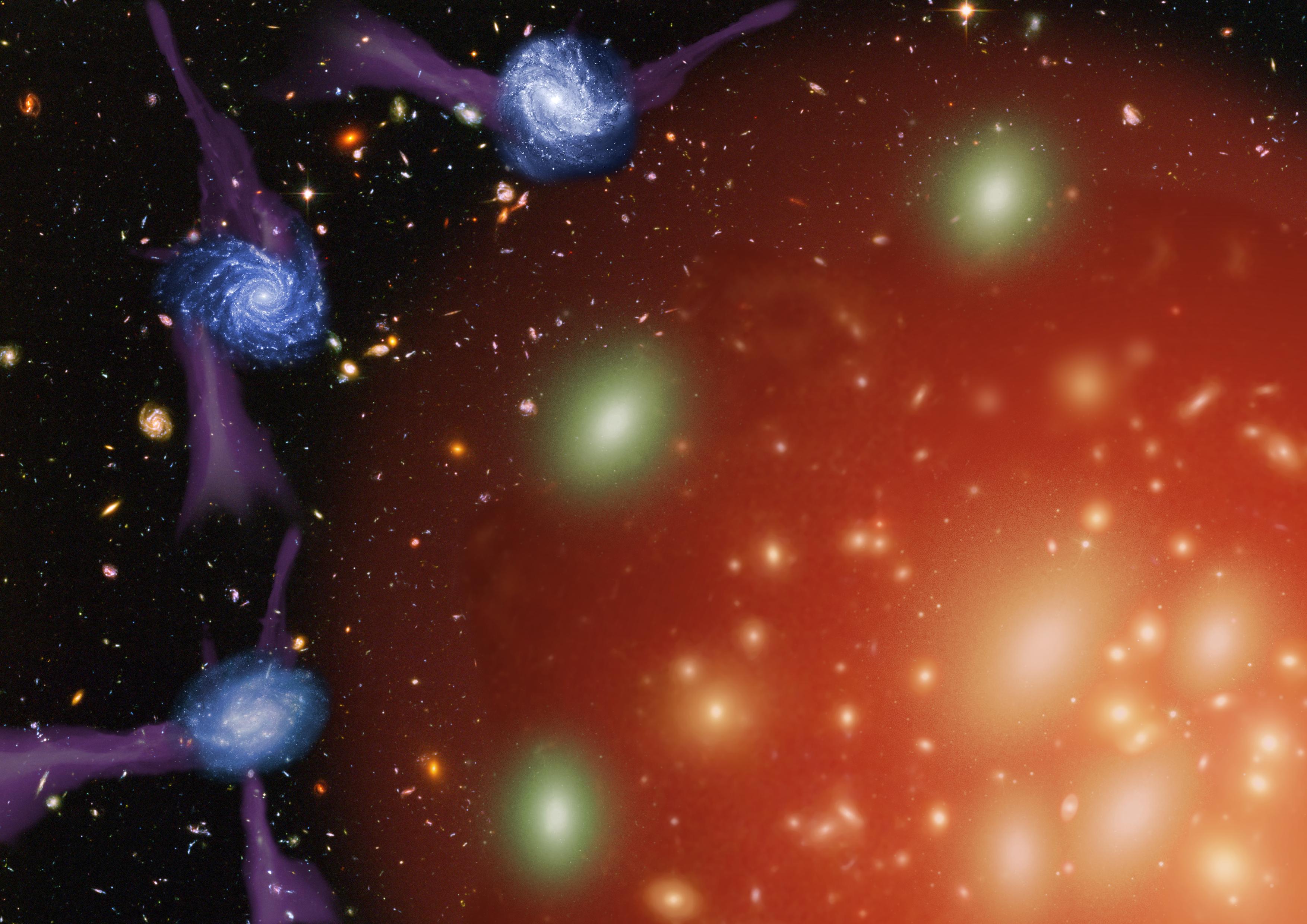 Cause of galactic death: strangulation