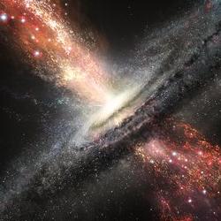 Discovery of Stars Forming in Galactic Winds